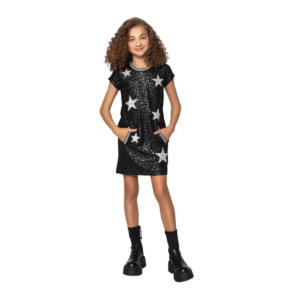 Mia New York Texture Star Dress