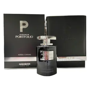 AL HARAMAIN Portfolio Neroli Canvas Unisex Perfume EDP - 2.5 fl oz, 10ml Pocket-Size Liquid Fragrance with Bergamot Lemon, Neroli Orange Top Notes, New Boxed Citrus Floral Fresh Cologne