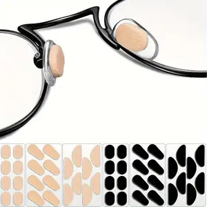 80pcs Soft Foam Nose Pads - EVA Self-Adhesive, Non-Slip & Comfortable for Fashion Glasses and Reading Glasses