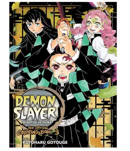 Demon Slayer: Kimetsu no Yaiba: The Official Coloring Book 3