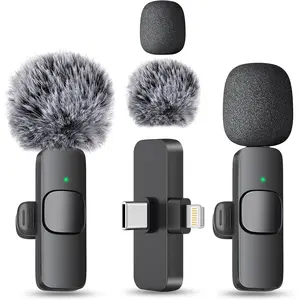 MAYBESTA Wireless Lavalier Mic for iPhone/iPad – Cordless, Omnidirectional Mic for Interviews, Podcasts, Vlogs & YouTube MAYBESTA