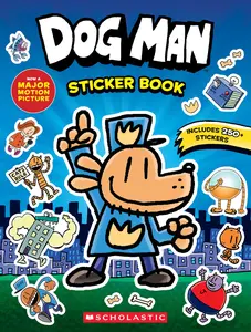 Dog Man: Official Sticker Book -- Scholastic - Paperback