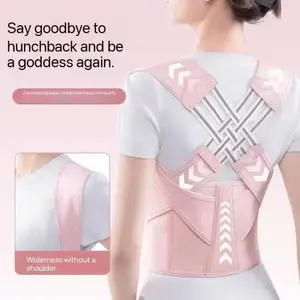 Back Support Trainer, Youth Posture Correction Belt, Unisex Posture Support Strap, Adjustable Back Brace, Ideal for Home Office Use, Improve Bad Posture, Adjustable Back Straightener, Posture Straps