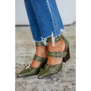 Proving My Point Heels - Olive