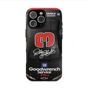 Dale Earnhardt Chevrolet Monte Carlo NASCAR Phone Case Model 03 Goodwrench Service Plus Racing Spirit Protective Cover, Dual Layer Shock Absorbent Protective Cover Suitable for iPhone 17-11 Pro Max/Plus and  Samsung Galaxy S23-25