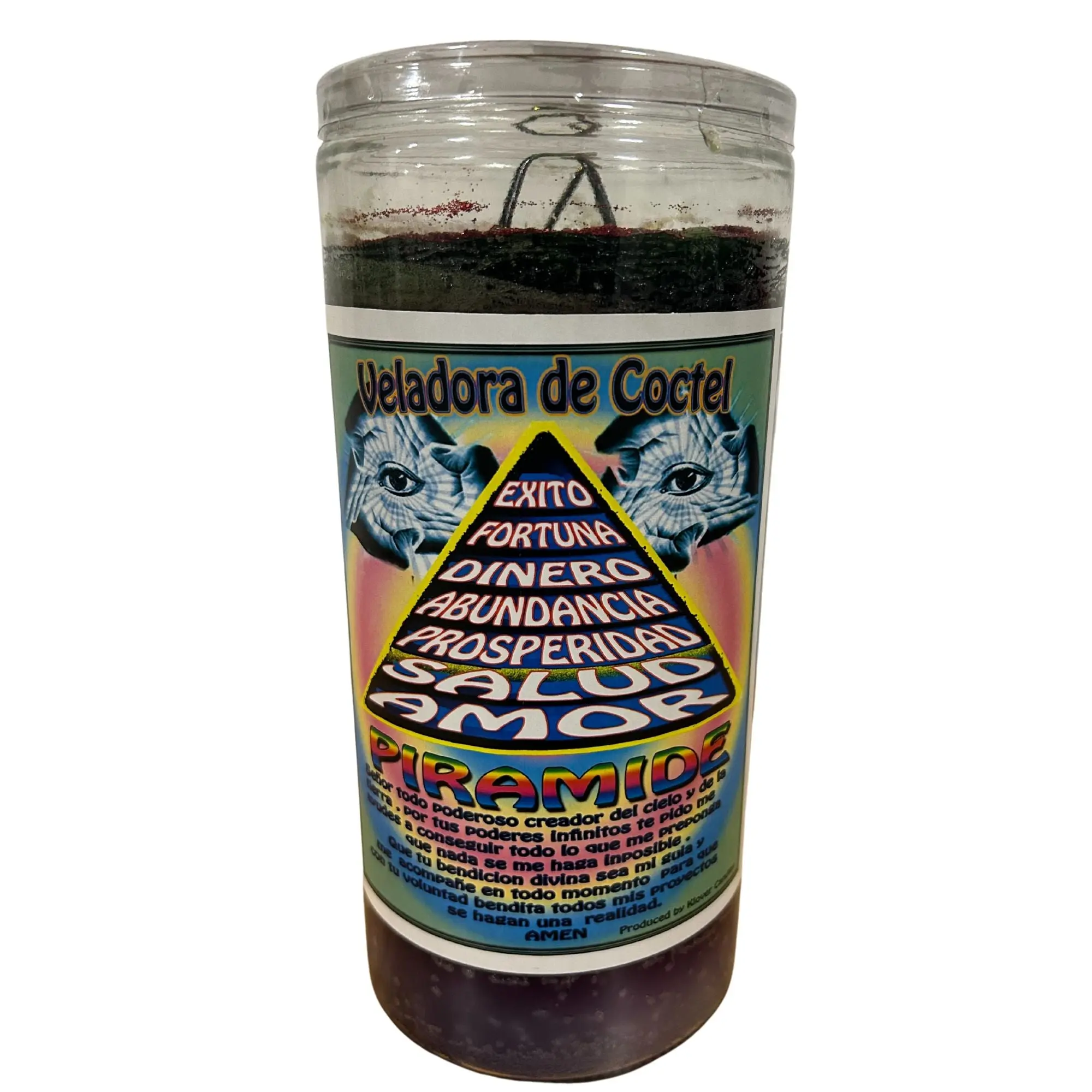 Jumbo Pyramid 14 day Fixed Candle / Jumbo Veladora Preparada Piramide