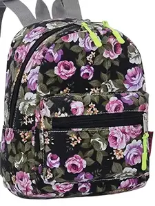 Bravo Small Backpack, Beautiful 12" Fashion Design Casual Daypack, All Purpose Essential Bag