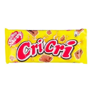 Savoy Cri Cri 123g | Crunchy Venezuelan Milk Chocolate with Crisped Rice