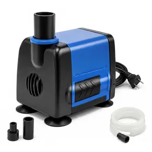 Aqua Dream 6.5W 133 GPH Submersible Water Pump Powerhead, Compact Efficient, Quiet Operation, Adjustable Flow Rate, Tool-Free Maintenance for Aquariums, Fountains