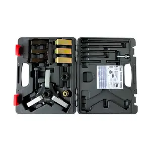 212 MAIN Harmonic Damper Pulley Puller Complete Set, 26-Piece Multi-Tool with 4 Integrated Components for Pulley Removal on Multiple Vehicles