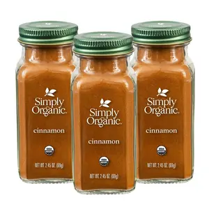 Simply Organic Cinnamon, Ground 2.45 oz. (3 Pack)