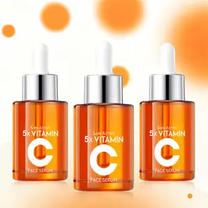 Vitamin C Face Serum with Hyaluronic Acid and Centella Extract, Hydrating Moisturizer for Brightening Care and Skin Repair, 30ml