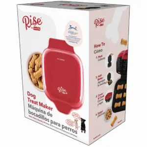 212 MAIN Nonstick Dog Treat Maker - Specialty Kitchen Utensil with Heat Evenly Function, Plate Compatibility, and Included Recipe Guide