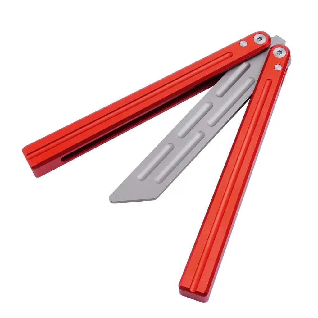 Butterfly Balisong Knife Toy, Non-Sharp Blades, Safety, Ideal for Learning, Practice and Play, Safe Flip Training Tool, Fun and Educational