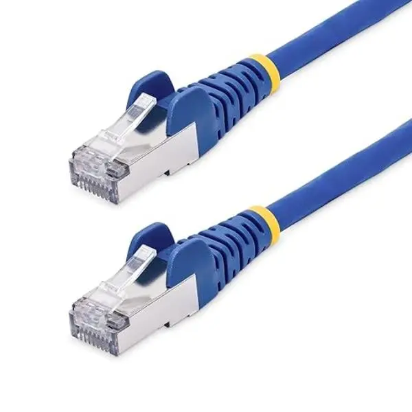 StarTech NLBL-3F-CAT8-PATCH 3 ft. LSZH CAT8 Ethernet Cable, Blue