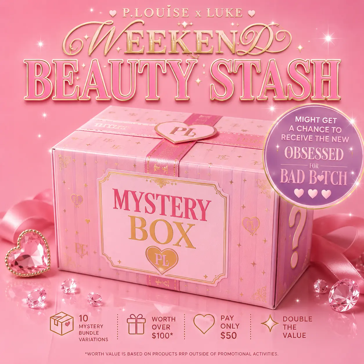 P.Louise x Luke Weekend Beauty Stash P.Louise x Luke Weekend Beauty Stash
