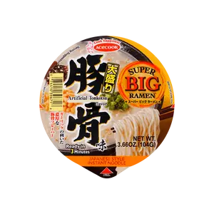 ACECOOK Super Big Ramen Tonkotsu Flavor 3.66 oz