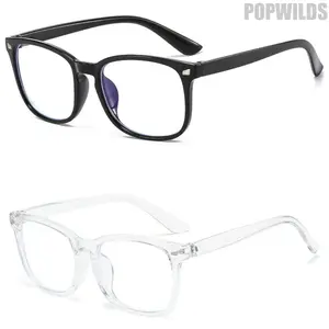 Blue Light Blocking Glasses for Screen Use, Anti-Glare Computer & Gaming Eyewear with HD Polycarbonate Lenses, Lightweight Stylish Frames for Men Women, Eye Strain Relief for Work, Study, Phone & Laptop Use outdoorfun