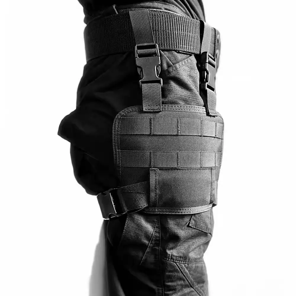 Outdoor Molle Leg Strap Board, Adjustable Molle Leg Harness, Durable Outdoor Gear Accessory, Perfect for Camping & Hiking