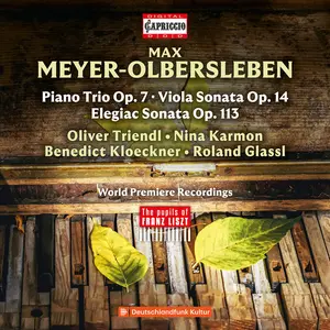 Oliver Triendl - Max Meyer-Olbersleben: Chamber Music  [COMPACT DISC - CD]