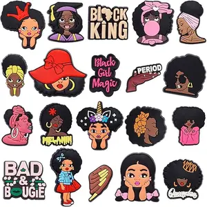 25PCS Shoe Charms for Crock Clogs Cute Cartoon Shoe Charms Lovely Shoe Decoration Pink Shoe Accessory for Girls Boys Teens Women Men