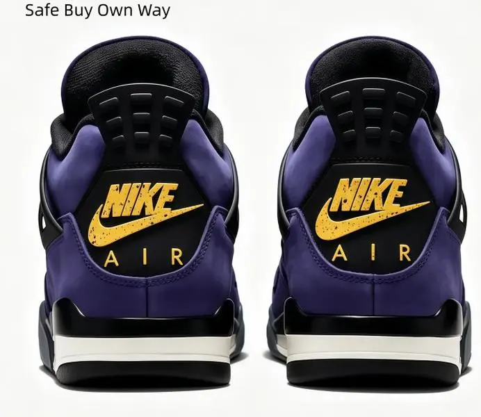 Unisex Cushioned High Top Sports Sneakers Violet Purple Black Yellow Breathable Suede Mesh Leather Anti Slip Athletic Footwear Casual Walking Basketball Training Gym Travel Trendy Long-Lasting Street Fashion Daily Workout Trainers