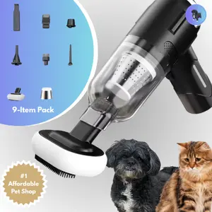 Pet grooming Vacuum - portable - Multifunctional - USC Rechargeable