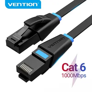 Vention Cat6 Ethernet Cable RJ45 Cat6 Lan Cable UTP RJ 45 Network Patch Cable for Laptop Router RJ45 Network Cord Ethernet Cable Flat Cable 1m 2m 3m 5m 10m 15M