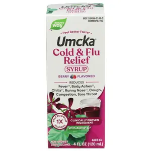 NATURES WAY UMCKA BERRY SYRUP 4OZ