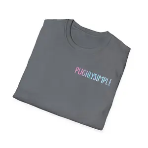 Unisex Softstyle T-Shirt Casual Classic Cotton Fabric Collar Ribbed Design for Men