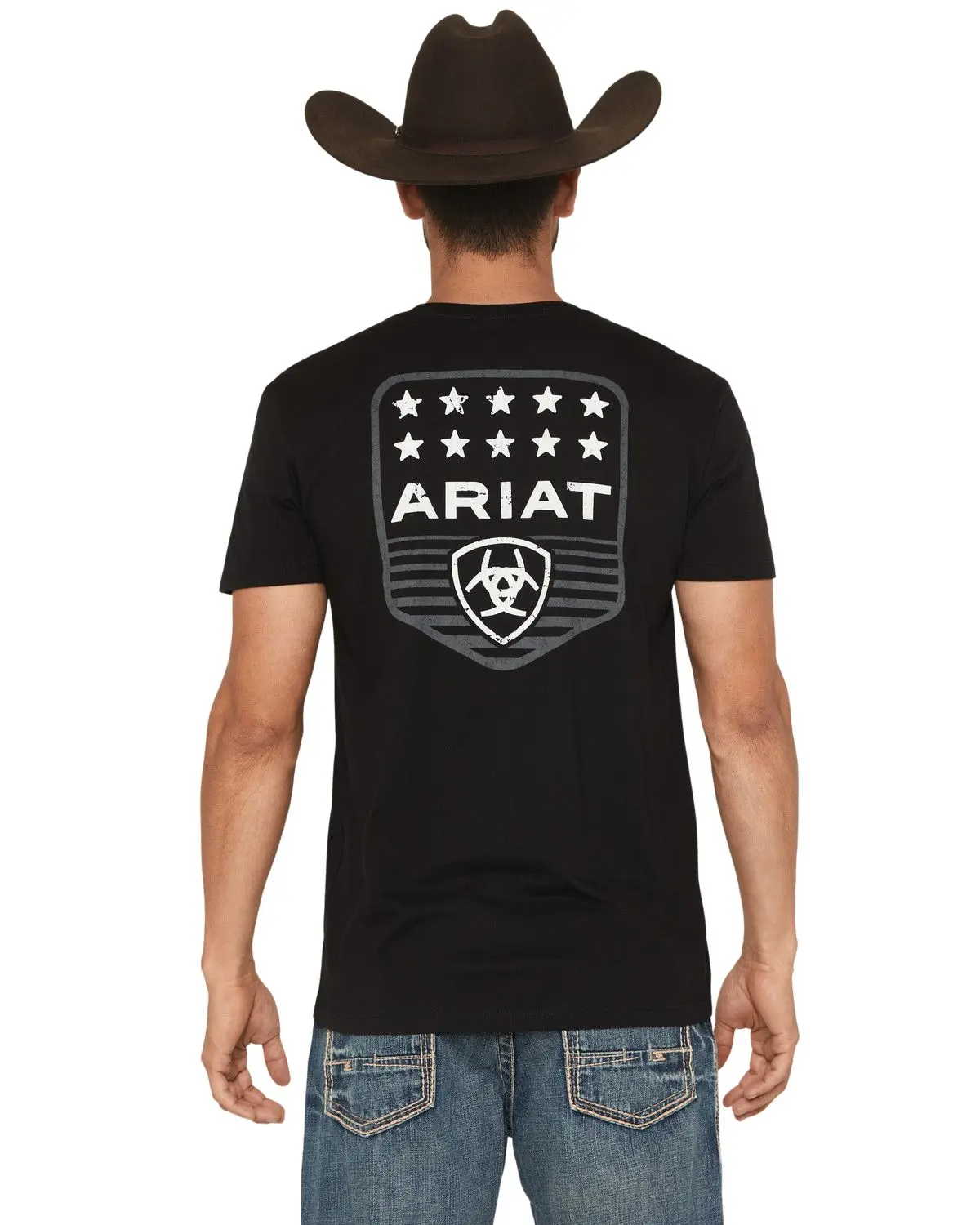 Ariat Men's Men'S Patriotic Badge Short Sleeve Graphic T-Shirt - 10073966