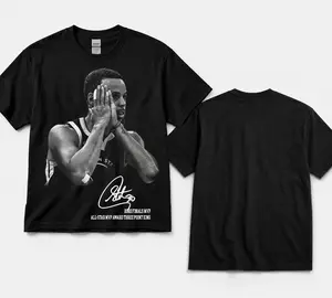 Stephen Curry Graphic Tee, “Clutch” Vintage Basketball Streetwear Shirt, NBA Finals MVP Aesthetic Tee, Retro Sports Graphic, Gildan 5000 Heavy Cotton