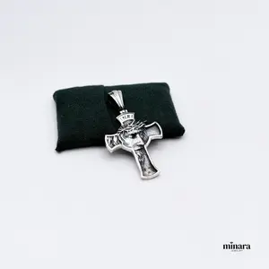 MINARA 950 Silver Dije rostro de Jesús - Jesus' Face Pendant