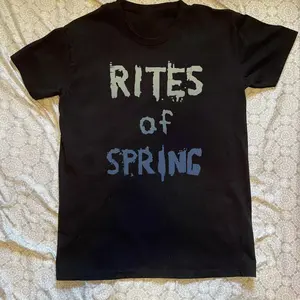 RITES OF SPRING Band Logo T-Shirt All Colors, Gift for Women Men, Made In USA, US Size S-6XL, 100% cotton, Classic Fit, Unisex T-Shirt