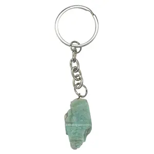 Crystal Car Key Holder - Raw Crystal Keychain for Women Men Teen Kids - Perfect Gift for Christmas Stockings Stuffers