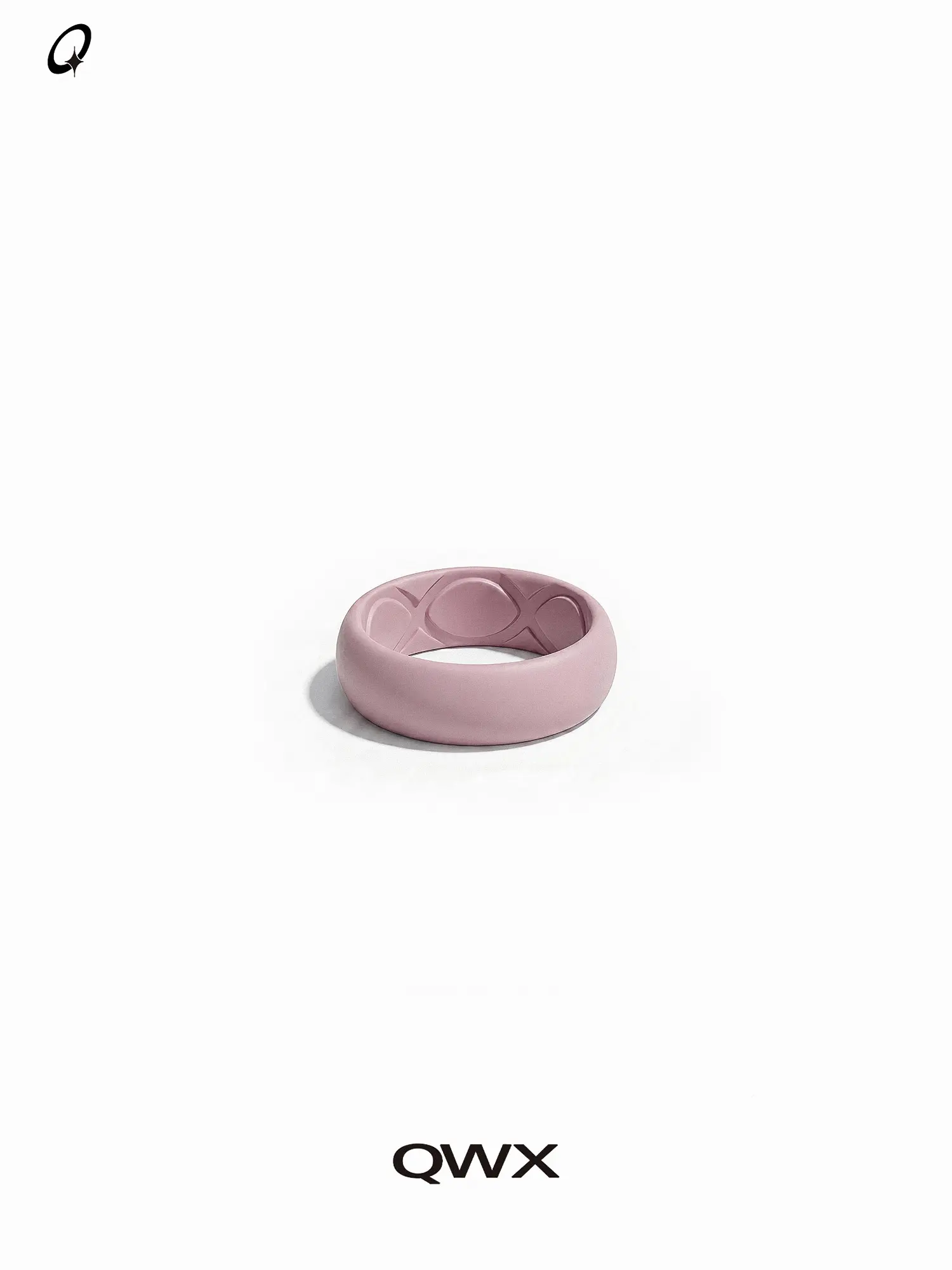 QWX Zodiac Silicone Ring Pink, NFC Tap To View Daily Horoscope, Mood Accessory Fashion Accessories, Waterproof Breathable Comfortable Wear, No Subscription Unisex, Android & iOS Compatible