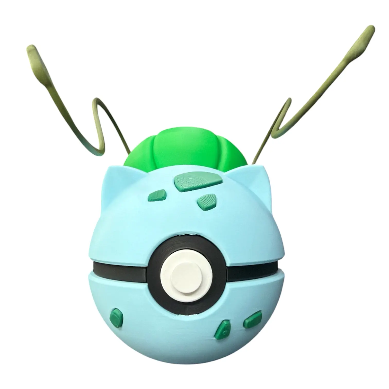 Bulbasaur - Inspired 3D Printed Poke Ball Collectible