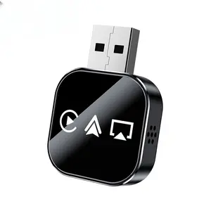 Wireless Carplay Mirror Link Adapter Stable Plug & Play Universal Design Three in one function