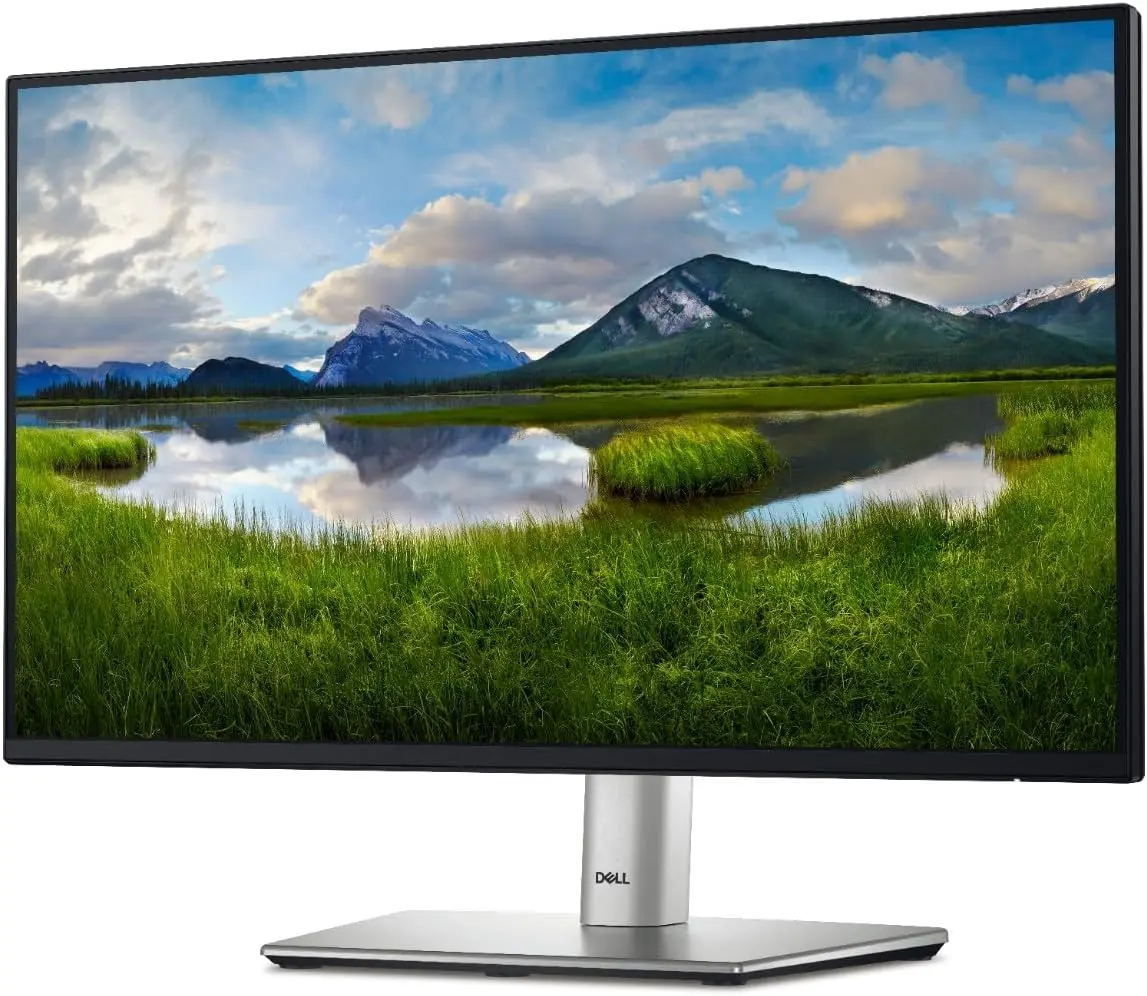 Dell P2425H 24" Full HD (1920x1080) LED Monitor with Blue Light Filter, DP Port, 4-Star TUV Certified, Anti-Glare Screen