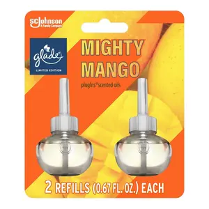 Glade PlugIns Scented Oil Refills, Mighty Mango, 2 Count