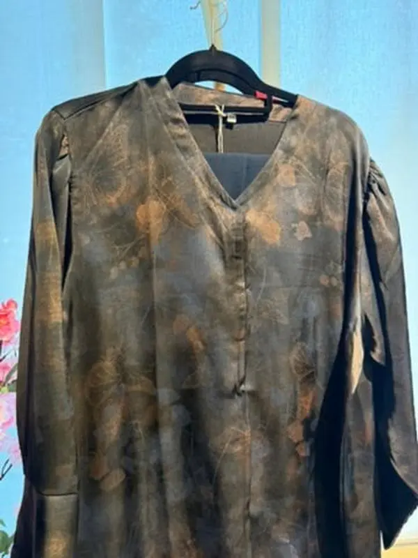 Midnight Bronze Abaya | Size 60 | W / Scarf