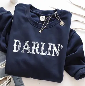 Darlin' Western Sweatshirt, Country Girl Cowboy Shirt, Western Graphic Tee, Country Girl Concert Shirt, Southern Cowgirl, Retro Rodeo Shirt