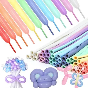 20 Mixed Color Long Latex Balloons for Magic Shows, Balloon Garland, Perfect for Birthday Halloween Christmas Party Decorations, Fun and Festive Party Supplies