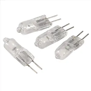 12V 20W 2 pin G4 Base Halogen Light Bulb 4 Pieces Warm White