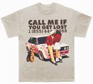 Call Me If You Get Lost T-Shirt, CMIYGL Vintage Graphic Tee, Hip Hop Rap Aesthetic Shirt, Streetwear Unisex Cotton Tee
