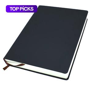 660 pages blank paper journal notebook, 1/2 counts solid color portable art sketch book, extra thick soft leather notebook for school painting home, office & school supplies, scrapbook page