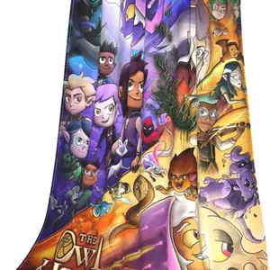 The Owl House Blanket Ultra-Soft Throw Blanket Fleece Blankets for The Owl House Bedding Blanket