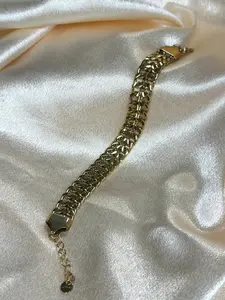 Santa Fe gold chain-link bracelet