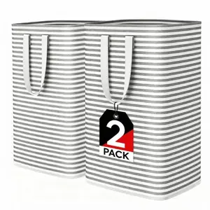 Lifewit Laundry Hamper Large Collapsible Waterproof Laundry Basket with Easy Carry Handles for Bedrooms, Bathrooms, and College Dorms