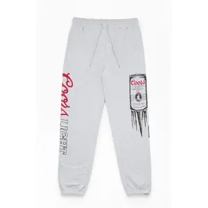 Brixton Men's Coors Light Silver Speed Sweatpants